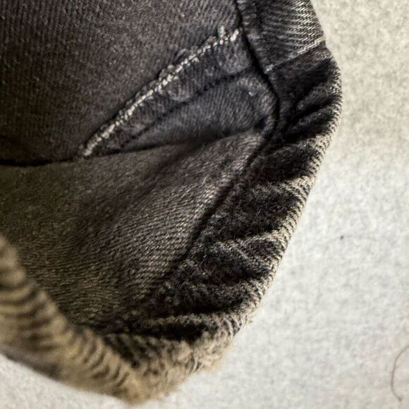 Levi Strauss & Co Womens Size 9 Denim Jeans Black Tapered Leg Relaxed Distressed - Picture 14 of 14